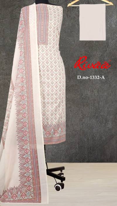 Jharna By Rivaa Fancy Cotton Summer Wear Salwar Kameez Collection